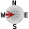 Wind from W Wind from W