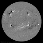 Latest SDO/HMI Magnetogram image of the Sun