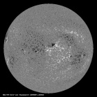 Latest SDO/HMI Magnetogram image of the Sun